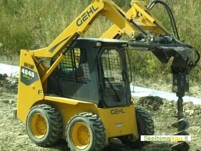 865936773, Bobcat nuoma Vilniuje, kaina 45  eur